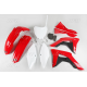 UFO, sada plastů, Honda CRF 250R '18-'20, CRF 450R '17-'20 s víkem vzduchového filtru, barva OEM ( bílá/červená )
