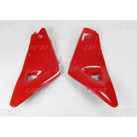 UFO, kryty chladičů, Husqvarna 2T '00-'05, 4T '02-'04 horní, červená barva