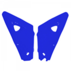 UFO, kryty chladičů, Husqvarna 2T '00-'05, 4T '02-'04 horní, modrá barva