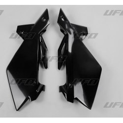UFO, podsedlové tabulky, Husqvarna 4T '05-'07, 2T '06-'08 černá barva