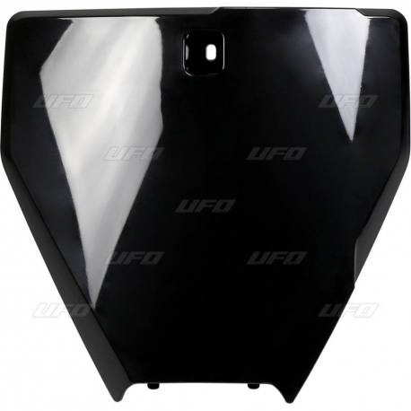 UFO, přední číslová tabulka, Husqvarna TC 125 16-19, TC 250 17-19, TC 300 16-18, FC 250/350/450 16-19 černá barva