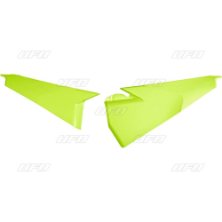 UFO, podsedlové tabulky, Husqvarna TC 125/250 '19, FC 250/350/450 '19 žlutá barva FLUO (horní,)