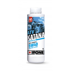Ipone, Katana ATV 5W40 motorový olej 100% Syntetic 1L (Ester, MA2) (15)