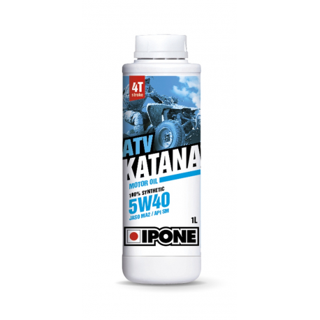 Ipone, Katana ATV 5W40 motorový olej 100% Syntetic 1L (Ester, MA2) (15)