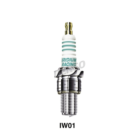 Denso, zapalovací svíčka Iridium RACING IW01-27 (R7376-9) (R6252E9) Kawasaki KX 250 (92-)