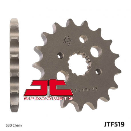 JT, přední řetězové kolečko, 566 17 / 513 17 Kawasaki VN 800 A,B,C 96-06 (JTF519.17)* (řetěz 530)