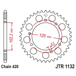 JT, rozeta 4406 59 Aprilia RX 50 FACTORY E4 2T LC '18 (JTR1132.59)* (řetěz420)