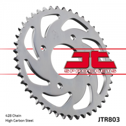 JT, rozeta 4669 45 Suzuki GSXR 125 17-18, GSX 125 S 17-18 (JTR803.45)* (řetěz 428) ( otvory pro šrouby 8,5mm )