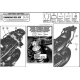 Kappa, nosič centrálního kufru, Kawasaki ER5 500 (01-07) (bez plotny)