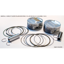 Wossner, sada pístů Polaris RZR XP 900 '11-'14, XP 4 900 4X4 '12-'14 (92,95mm) (HC 11.00:1 +0,40)