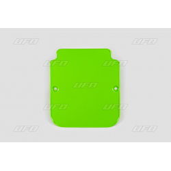 UFO, přední číslová tabulka, Kawasaki KX 125/250/500 '87-88 zelená barva