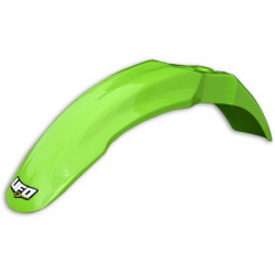 UFO, přední blatník, Kawasaki KX 80/85 '98-'13 RESTYLING zelená barva