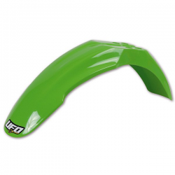UFO, přední blatník, Kawasaki KX 65 '01-'18, KLX 110 '01-'09 RESTYLING zelená barva