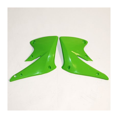 UFO, kryty chladičů, Kawasaki KXF 250 '04-'05 zelená barva