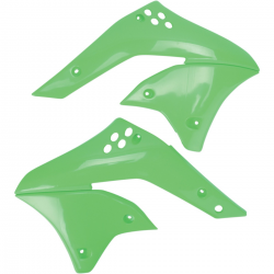 UFO, kryty chladičů, Kawasaki KXF 250 '08 zelená barva