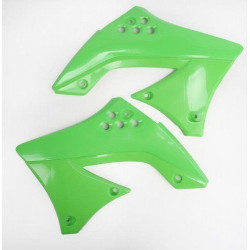 UFO, kryty chladičů, Kawasaki KXF 250 '09-'12 zelená barva