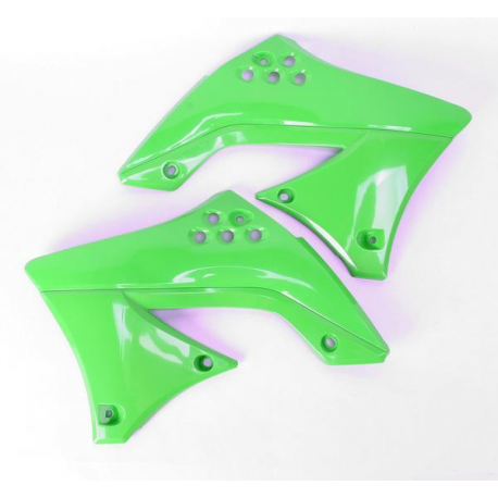 UFO, kryty chladičů, Kawasaki KXF 450 '09-'11 zelená barva