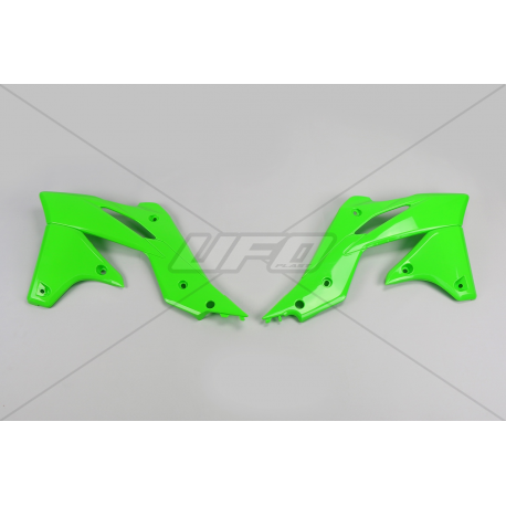 UFO, kryty chladičů, Kawasaki KXF 250 '13-'16 zelená barva