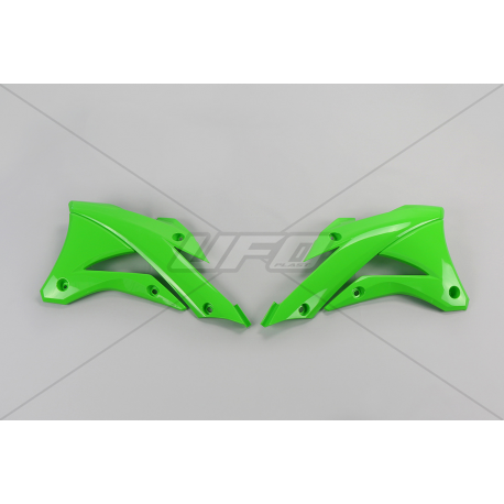UFO, kryty chladičů, Kawasaki KX 85 '14-18 zelená barva