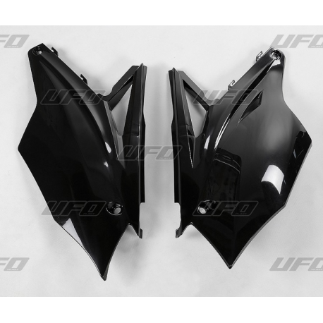 UFO, podsedlové tabulky, Kawasaki KXF 450 '16-'17, černá barva