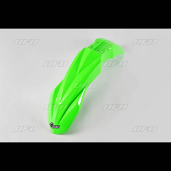 UFO, přední blatník, Kawasaki KXF 250 18-19, KXF 450 18-19 zelená Fluo barva