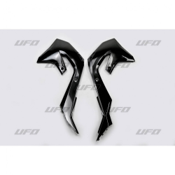 UFO, kryty chladičů, Kawasaki KXF 450 '19 černá barva