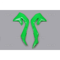UFO, kryty chladičů, Kawasaki KXF 450 '19 zelená Fluo barva