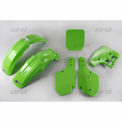 UFO, sada plastů, Kawasaki KX 125 '88, zelená barva (KA198E026)