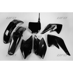 UFO, sada plastů, Kawasaki KXF 250 '04-'05 černá barva