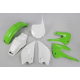 UFO, sada plastů, Kawasaki KX 85 '13 barva OEM (zelená/bílá) 9KA218E999)