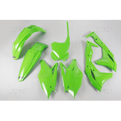 UFO, sada plastů, Kawasaki KXF 250 '17 zelená barva