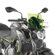Kappa, plexištít, Kawasaki Z 650 (17-20) 28 X 33 cm, barva LIME, s montážním kitemI