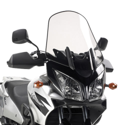 Kappa, plexištít, Suzuki DL 650/1000 V-STORM (04-11), Kawasaki KLV 1000 (04-09) 57 x 48 cm, čirý