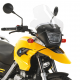 Kappa, plexištít, BMW F 650 GS (04-07) 39,5 X 44 cm, čirý