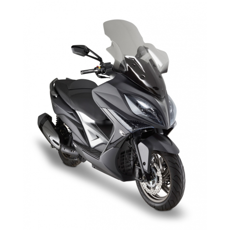 Kappa, plexištít, Kymco XCITING 400I (13-17), XCITING S400I (18 - montáž vyžaduje použití kitu D6112KITK ) 85,5 X 66 cm, čirý