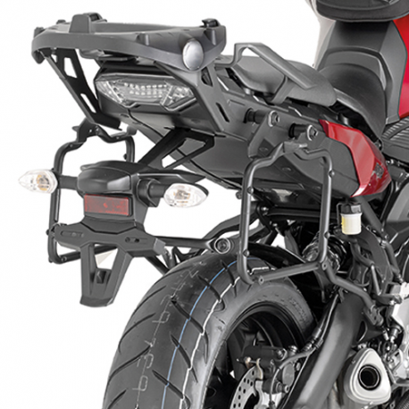 Kappa, nosiče bočních kufrů se systémem rychlé demontáže Monokey Yamaha MT 09 850 TRACER (15-17) - také pro kufry Monokey RETRO-