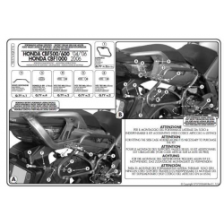 Kappa, nosiče bočních kufrů Monokey SIDE Honda CBF 500/600/1000