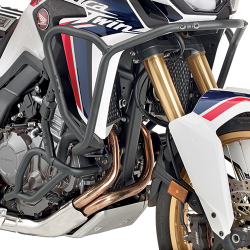 Kappa, padací rámy, Honda CRF 1000L AFRICA TWIN (16-19), černá barva - horní