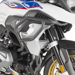 Kappa, padací rámy, BMW R 1200GS (17-18), R 1250GS (19), černá barva - horní