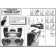 Kappa, nosič centrálního kufru, Yamaha MAJESTY 125/150/180 (01-11) (bez plotny)