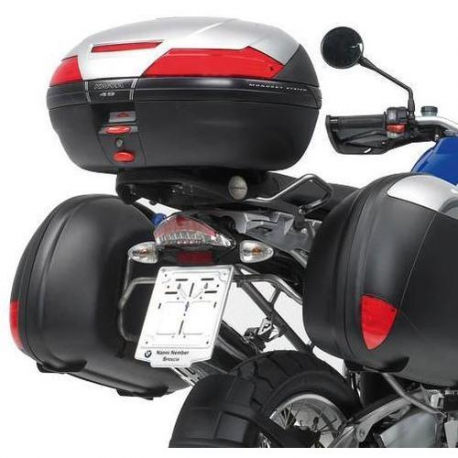 Kappa, nosič centrálního kufru, BMW R 1200GS (04-12) (s plotnou Monokey) ( MÍSTO ORIGINÁLNÍHO NOSIČE )