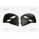 UFO, kryty chladičů, KTM SX 250/300/360 2T '93-'97 černá barva