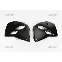 UFO, kryty chladičů, KTM SX 250/300/360 2T '93-'97 černá barva
