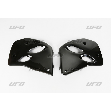 UFO, kryty chladičů, KTM SX 250/300/360 2T '93-'97 černá barva