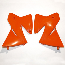 UFO, kryty chladičů, KTM 2T '98-'00, 4T '00 oranžová barva