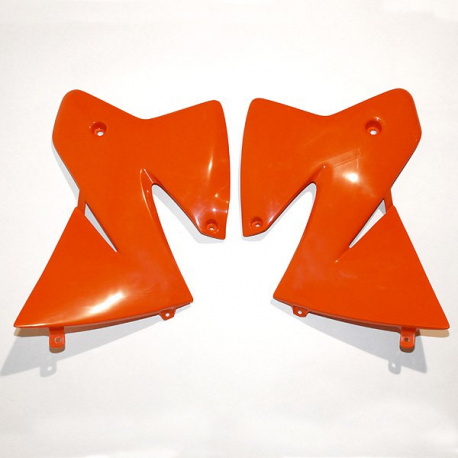 UFO, kryty chladičů, KTM 2T '98-'00, 4T '00 oranžová barva