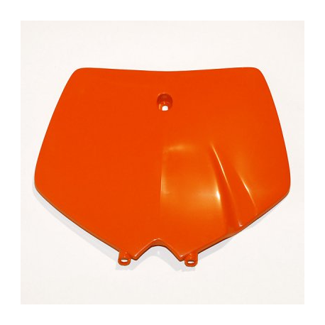 UFO, přední číslová tabulka, KTM SX '99-'02 oranžová barva