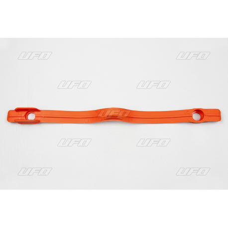 UFO, chránič zadní vidlice (slider řetězu) KTM SX/SXF '97-'06, EXC/EXCF '97-'07 oranžová barva