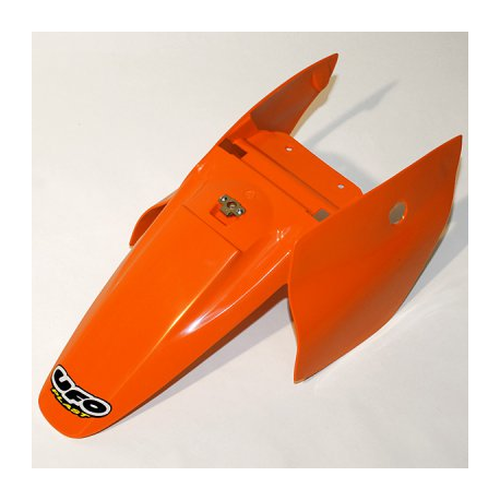 UFO, zadní blatník, KTM SX 65 '02-'08, s bočními tabulkami,I oranžová barva