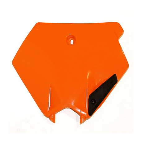 UFO, přední číslová tabulka, KTM SX '03-'06, EXC '03-'07 oranžová barva